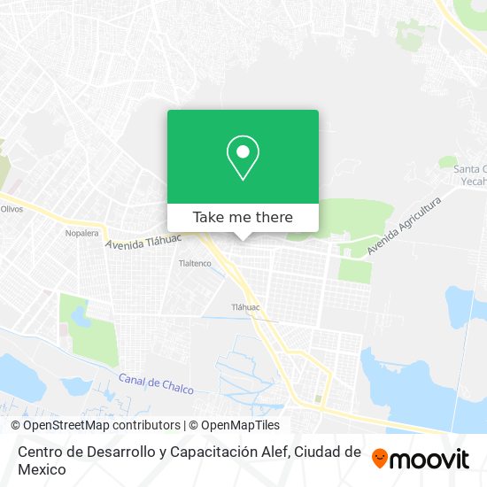 Centro de Desarrollo y Capacitación Alef map