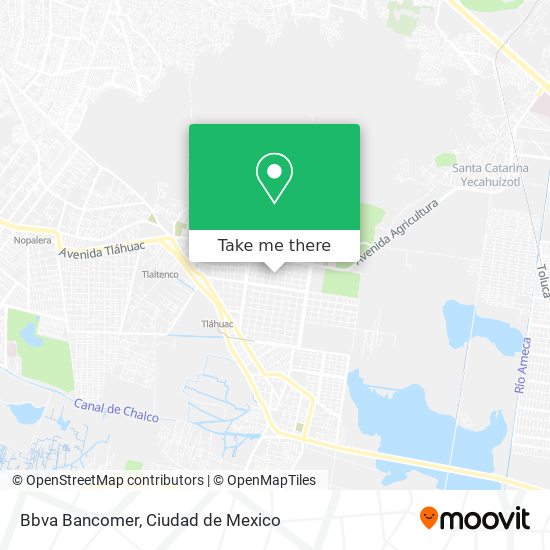 Bbva Bancomer map