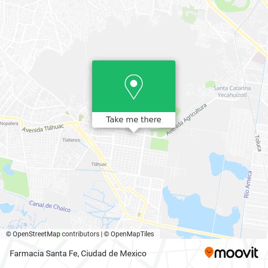 Farmacia Santa Fe map