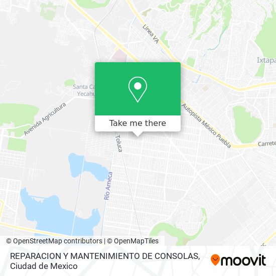 Mapa de REPARACION Y MANTENIMIENTO DE CONSOLAS