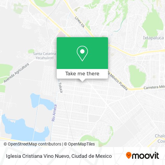 Iglesia Cristiana Vino Nuevo map