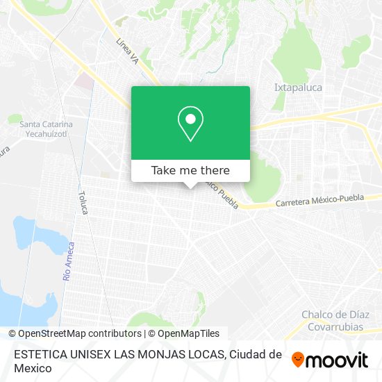 ESTETICA UNISEX LAS MONJAS LOCAS map