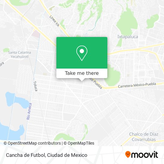 Cancha de Futbol map