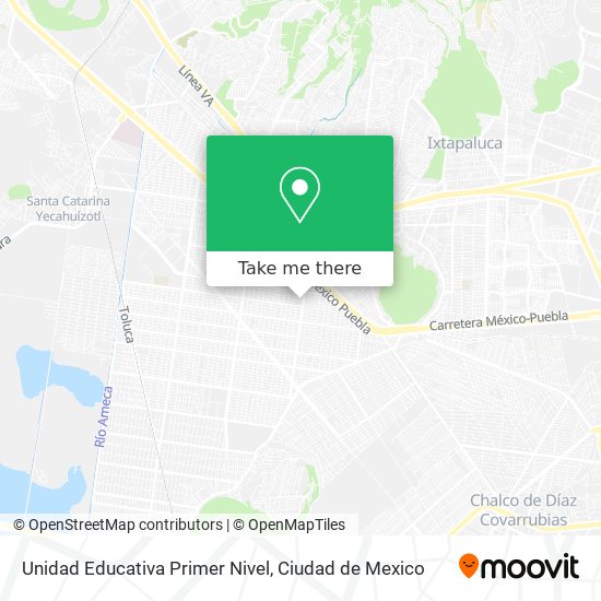 Mapa de Unidad Educativa Primer Nivel