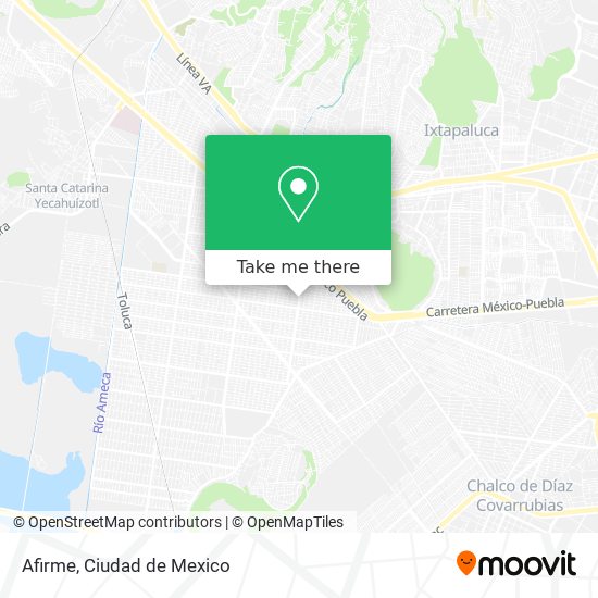 Mapa de Afirme