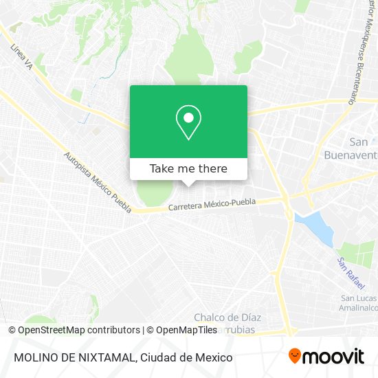 Mapa de MOLINO DE NIXTAMAL