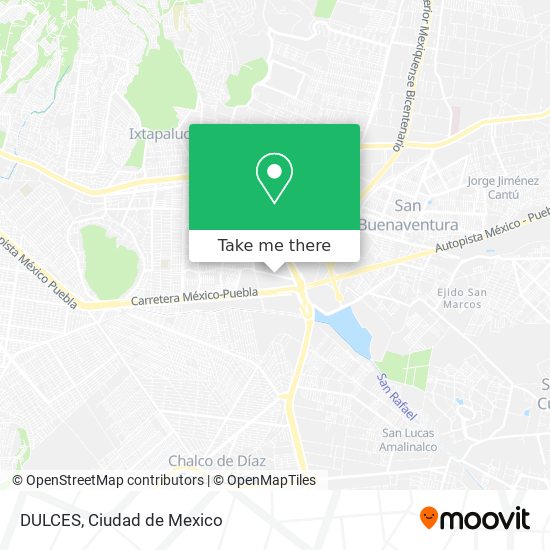 DULCES map