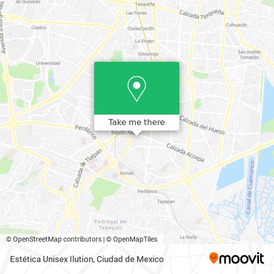 Estética Unisex Ilution map