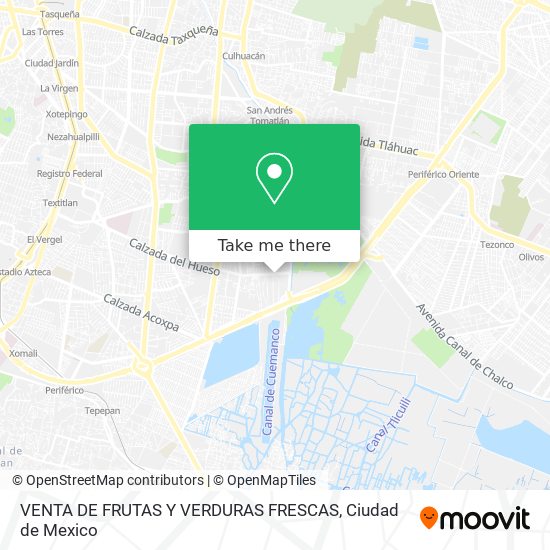 VENTA DE FRUTAS Y VERDURAS FRESCAS map