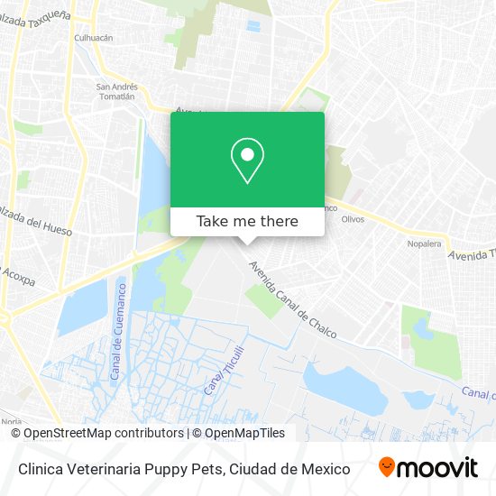 Clinica Veterinaria Puppy Pets map