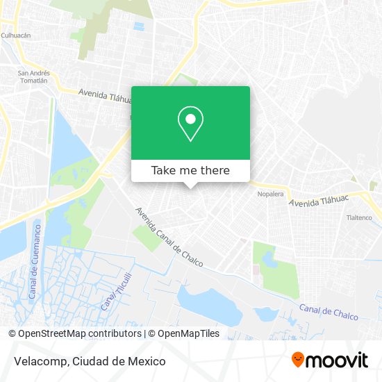 Mapa de Velacomp