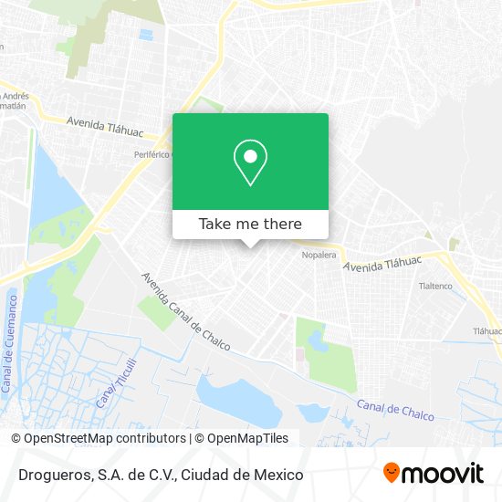 Drogueros, S.A. de C.V. map