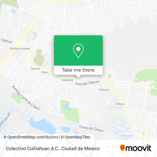 Colectivo Cuitlahuac A.C. map