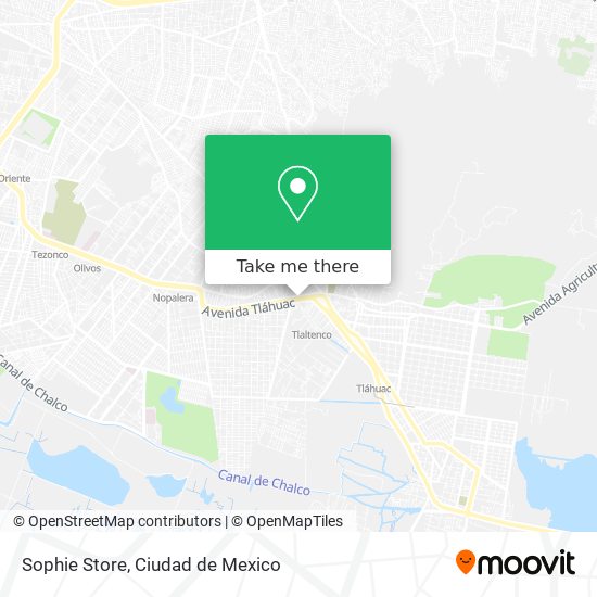 Sophie Store map