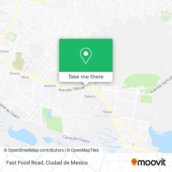 Fast Food Road map