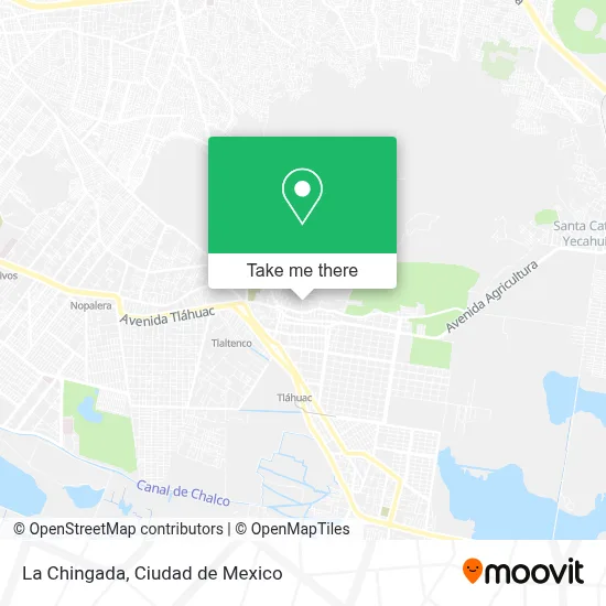 La Chingada map