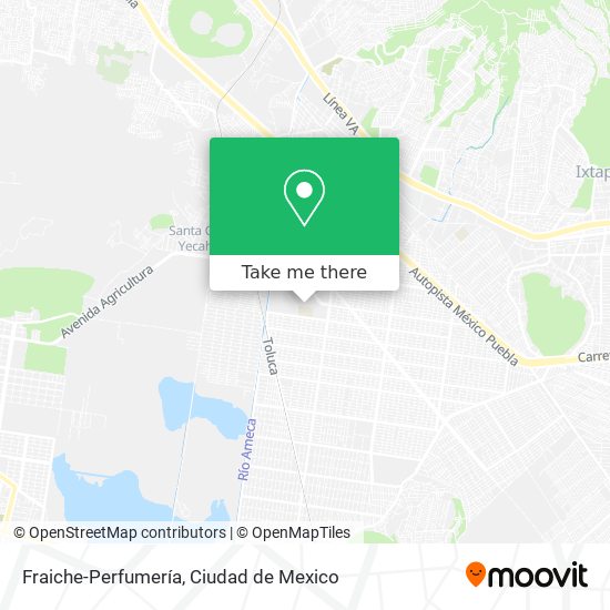 Fraiche-Perfumería map