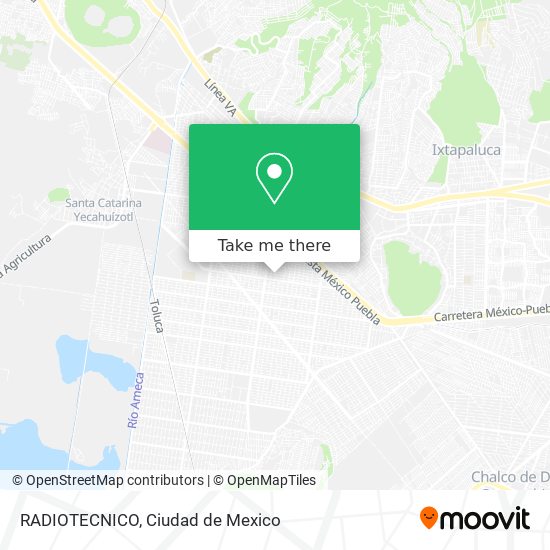 RADIOTECNICO map