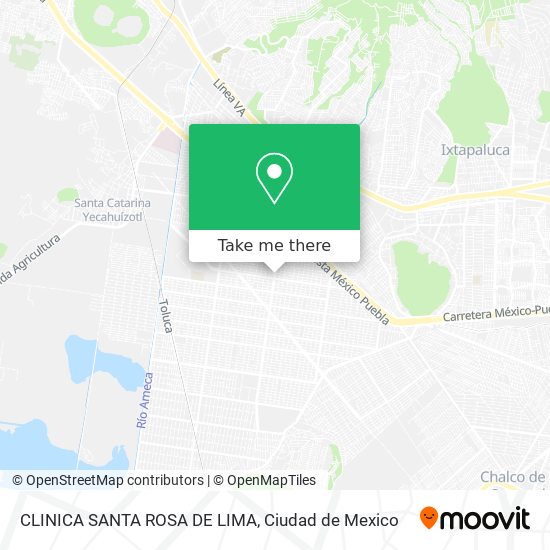 CLINICA SANTA ROSA DE LIMA map