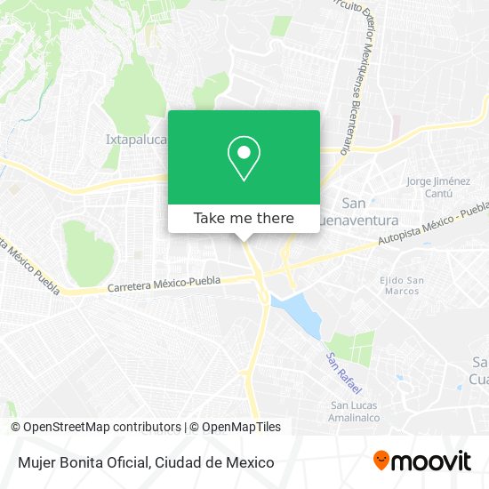 Mapa de Mujer Bonita Oficial