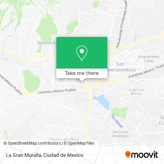 La Gran Muralla map