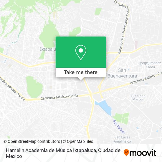 Mapa de Hamelin Academia de Música Ixtapaluca
