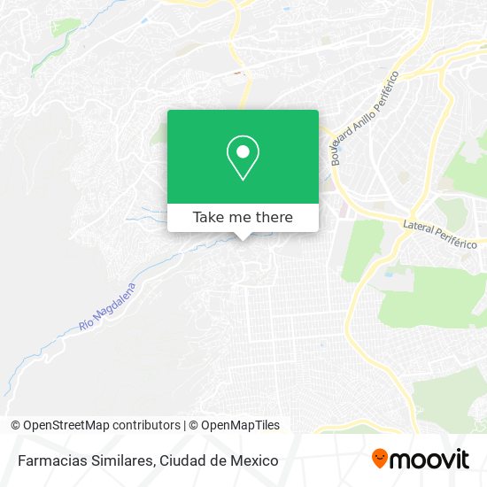 Farmacias Similares map