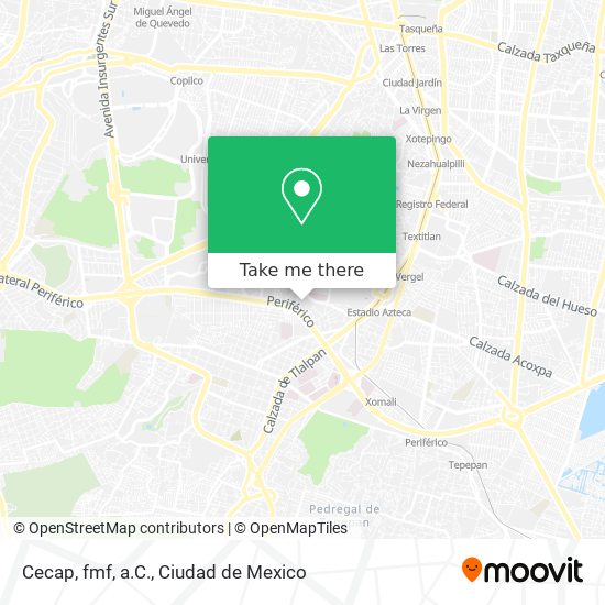 Mapa de Cecap, fmf, a.C.