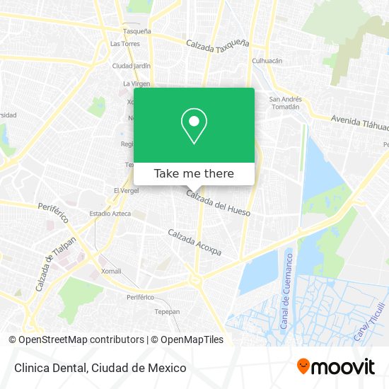 Mapa de Clinica Dental