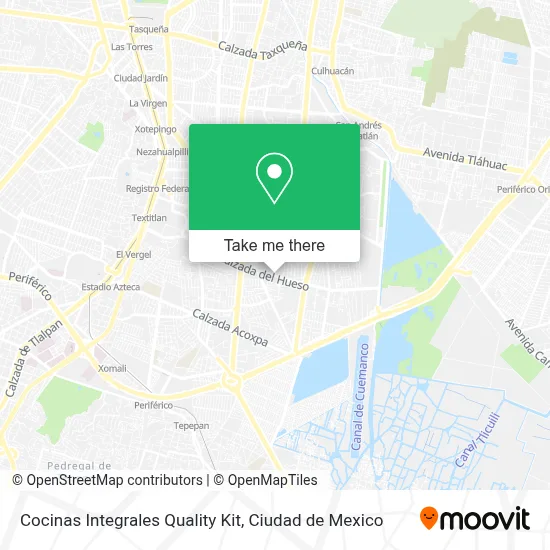 Cocinas Integrales Quality Kit map