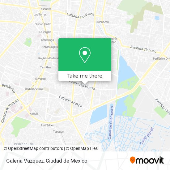 Galeria Vazquez map