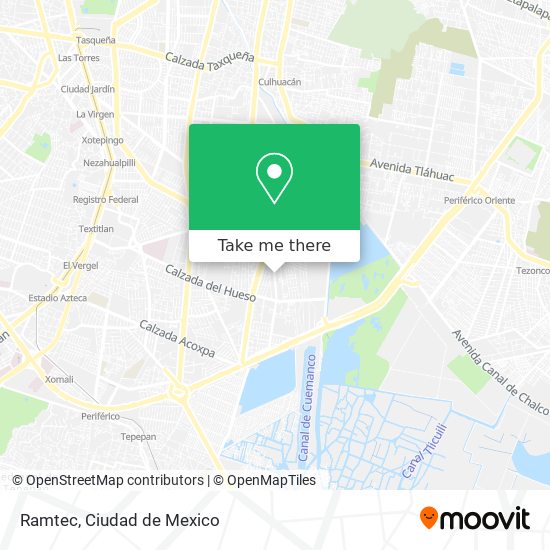 Mapa de Ramtec