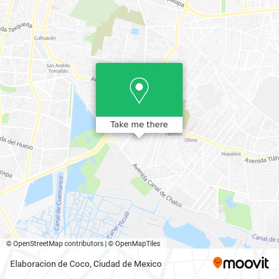 Elaboracion de Coco map