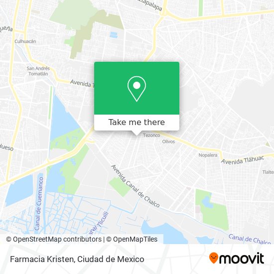 Farmacia Kristen map