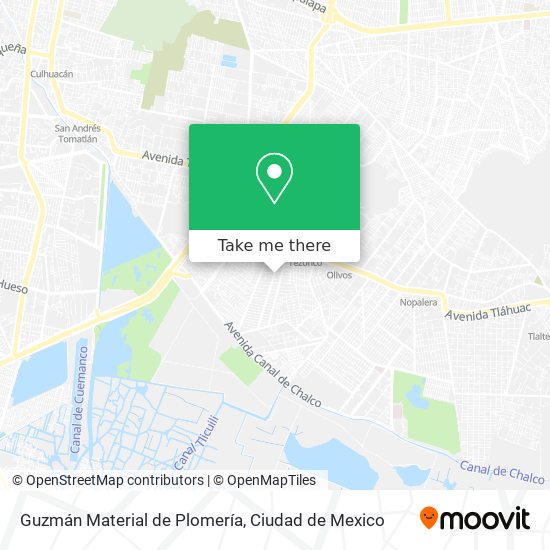 Mapa de Guzmán Material de Plomería
