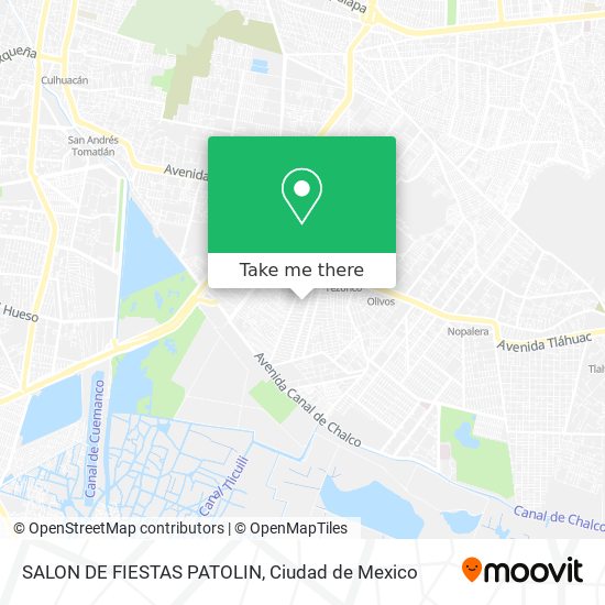 SALON DE FIESTAS PATOLIN map