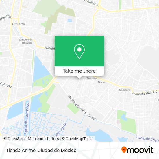 Mapa de Tienda Anime