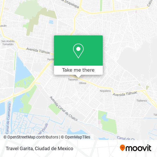 Travel Garita map