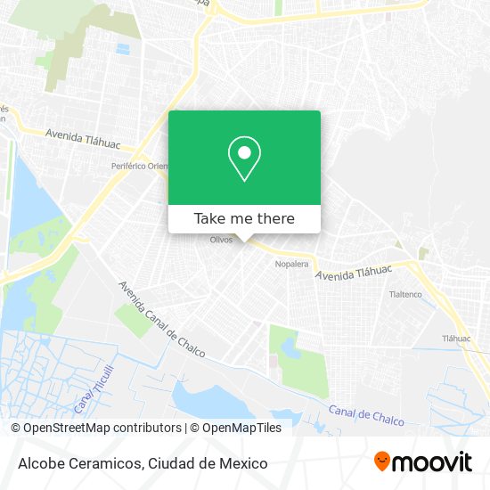 Mapa de Alcobe Ceramicos