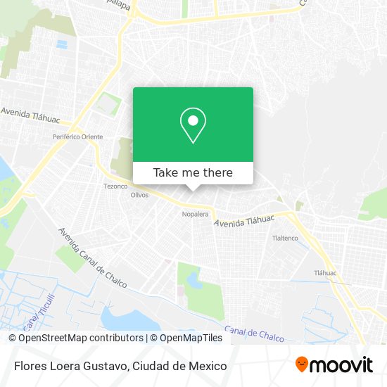 Flores Loera Gustavo map