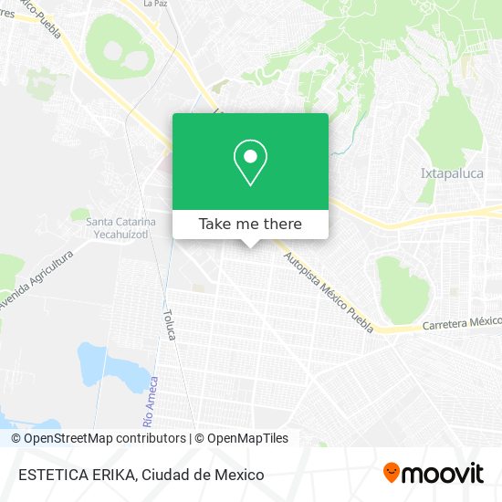 ESTETICA ERIKA map