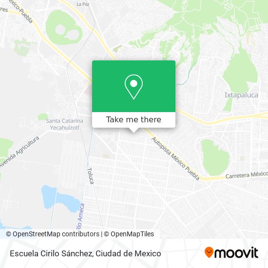 Escuela Cirilo Sánchez map