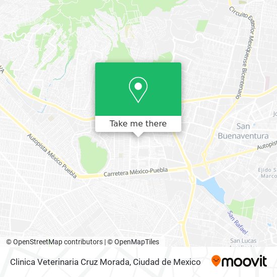 Clinica Veterinaria Cruz Morada map