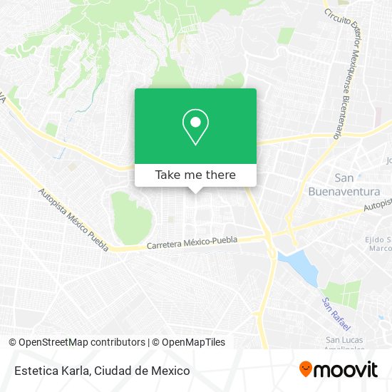 Mapa de Estetica Karla