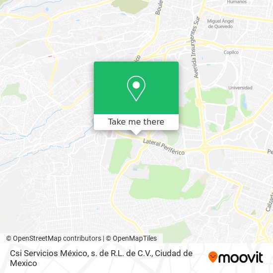 Csi Servicios México, s. de R.L. de C.V. map