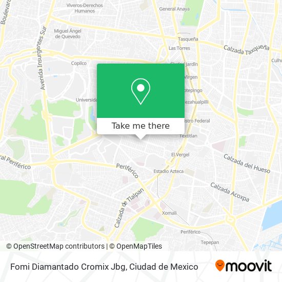Mapa de Fomi Diamantado Cromix Jbg