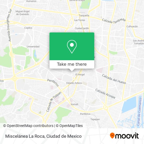 Mapa de Miscelánea La Roca