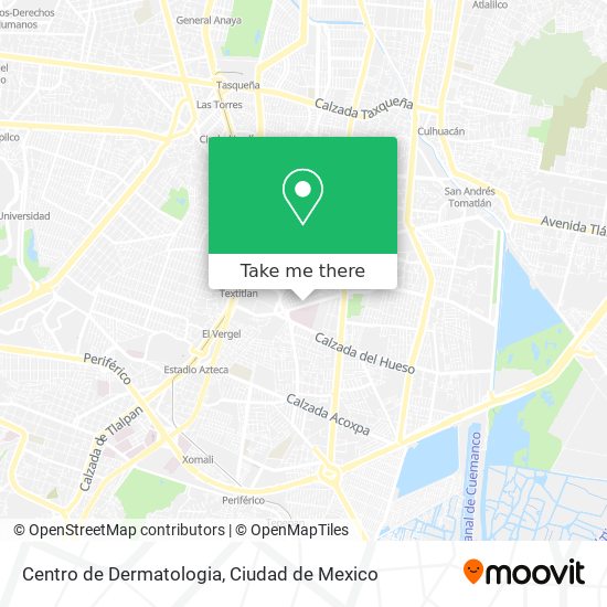 Centro de Dermatologia map