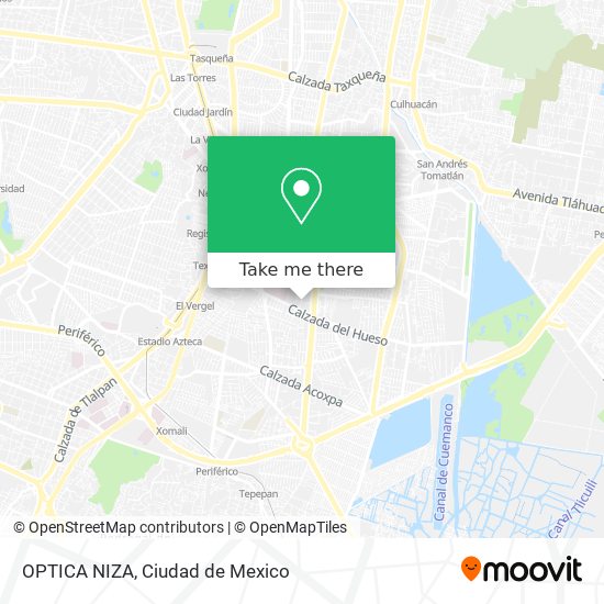 Mapa de OPTICA NIZA