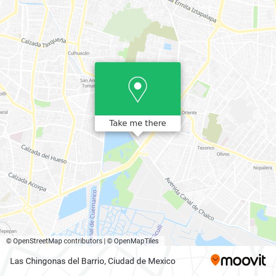 Las Chingonas del Barrio map